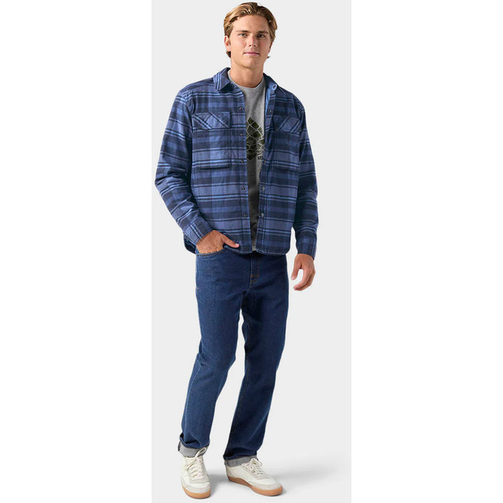 Stio Buckhorn Insulated Snap Shirt - Men's Mountain Shadow Plaid