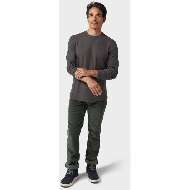 Stio Wister Waffle Long-Sleeve Shirt - Men's Raven