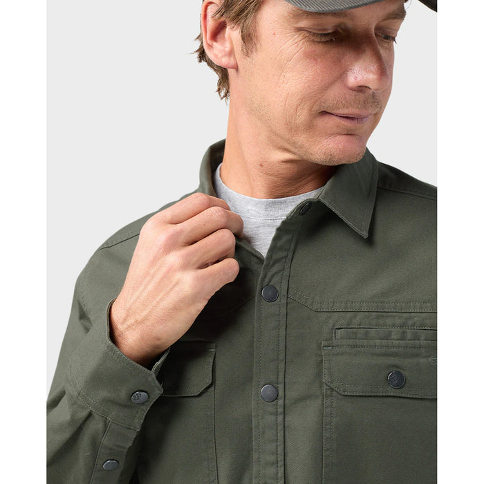 Stio Saragota Canvas Shirt - Men's Deep Shade