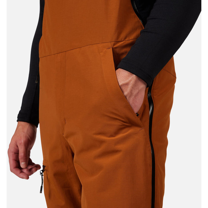 Rossignol Outerlimits Insulated Bibs - Men's Deep Caramel