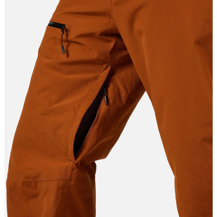 Rossignol Outerlimits Insulated Bibs - Men's Deep Caramel
