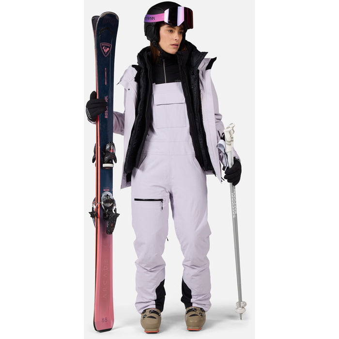 Rossignol Outerlimits Insulated Bibs - Women's Galactic Liliac