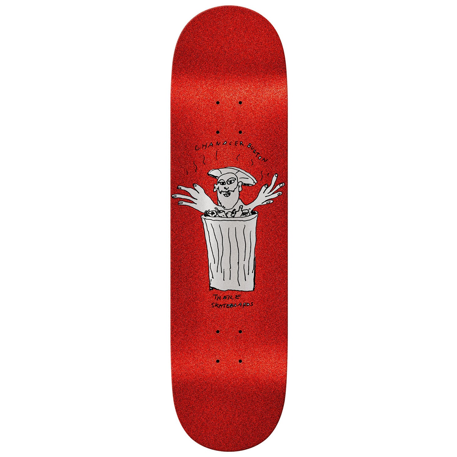 There Skateboards Chandler Grouch Skateboard Deck