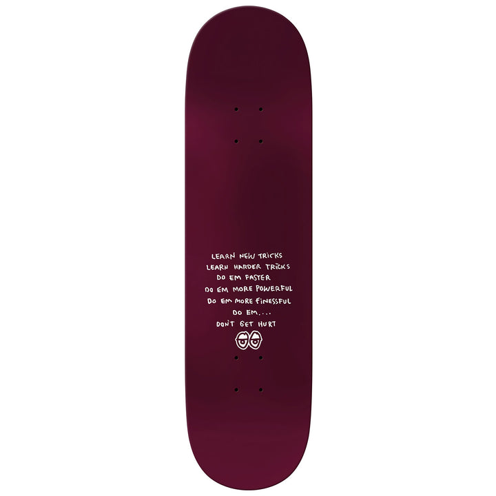 Krooked Wilson Flame True Fit 8.5 Skateboard Deck