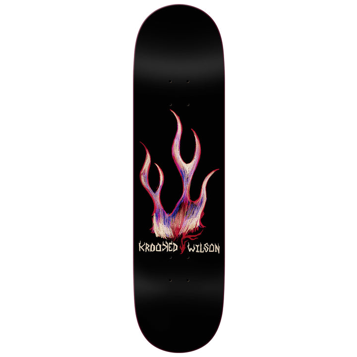 Krooked Wilson Flame True Fit 8.5 Skateboard Deck