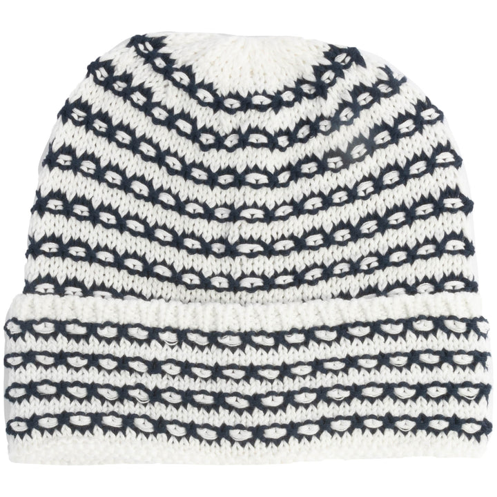 Coal The Stria Beanie Off White/Navy