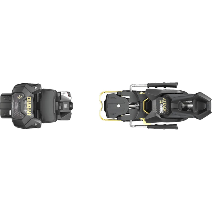 Tyrolia Attack Hybrid 14 MN Alpine Touring Ski Bindings 2026 Black