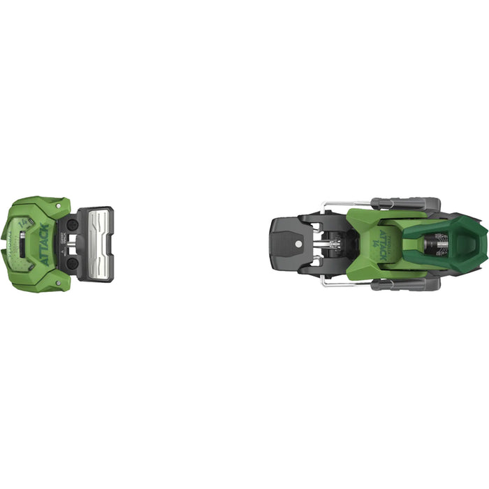 Tyrolia Attack 14 GW Ski Bindings 2026 Green