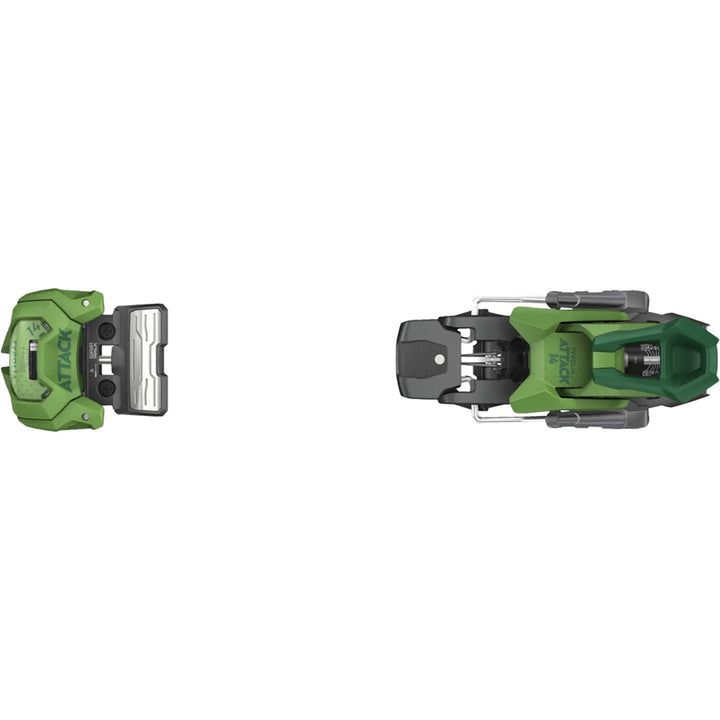 Tyrolia Attack 14 GW Ski Bindings 2026 Green
