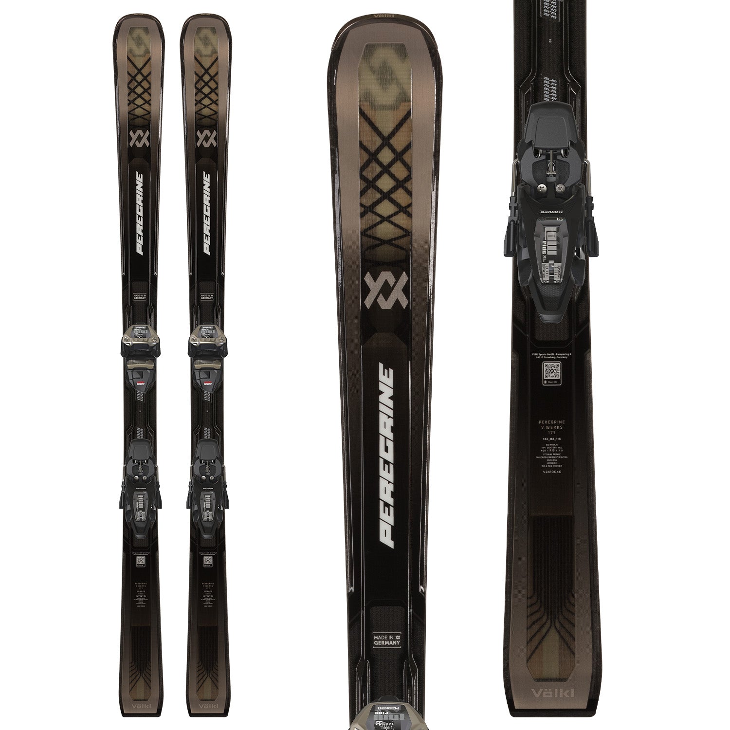 Völkl Peregrine V-Werks Skis + Lowride XL 13 D GW Bindings 2026 – evo