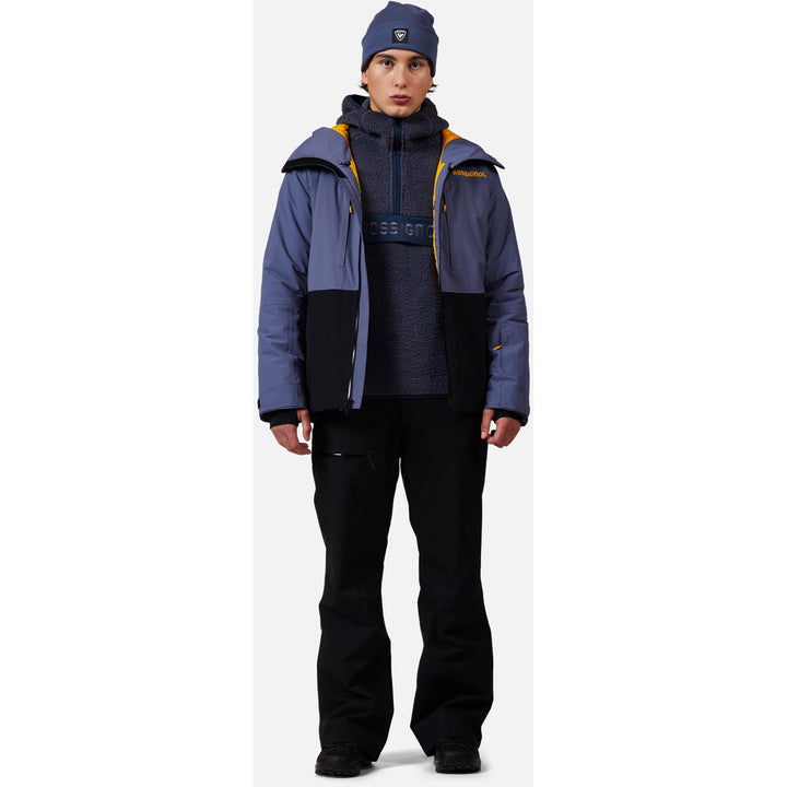 Rossignol Alltrack Anorak Fleece - Men's True Nigth Blue