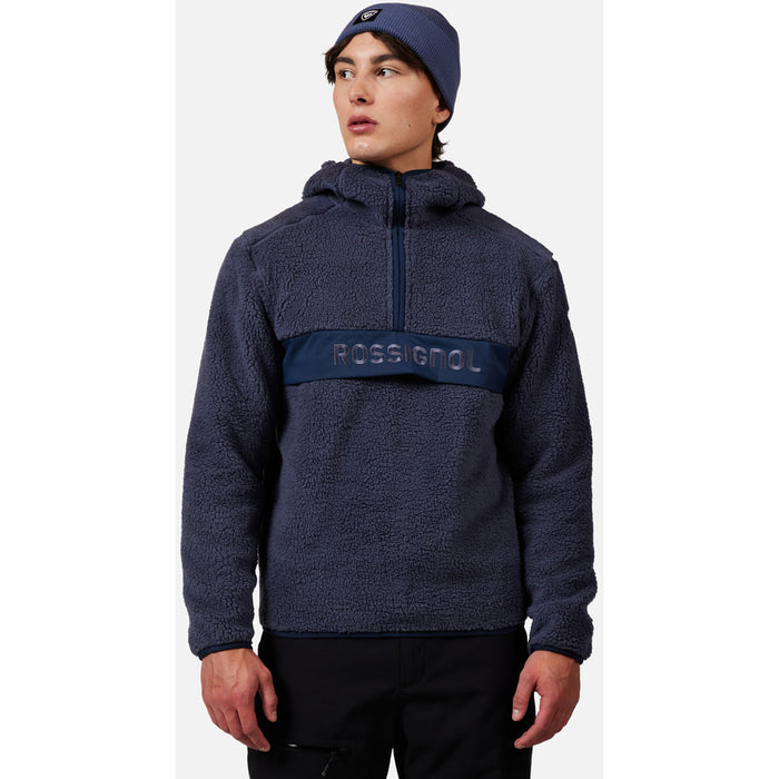 Rossignol Alltrack Anorak Fleece - Men's True Nigth Blue