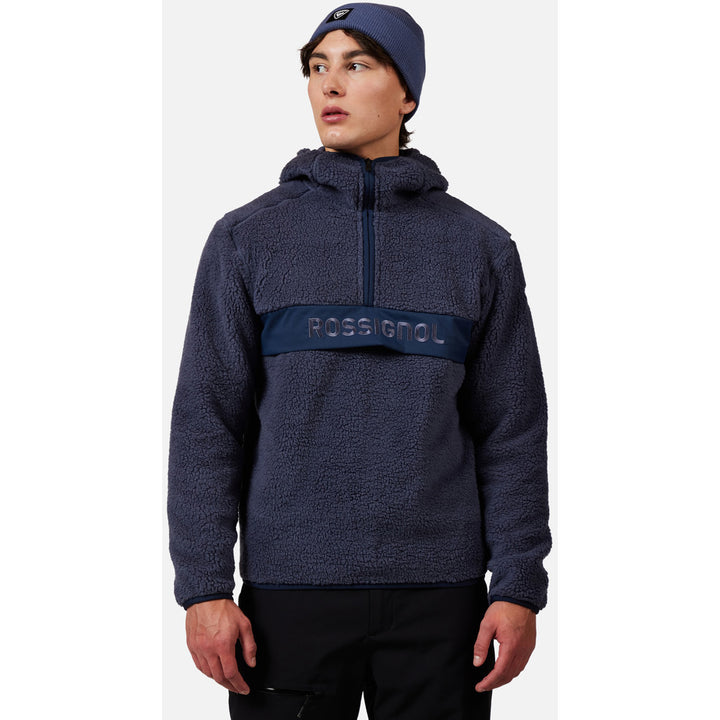 Rossignol Alltrack Anorak Fleece - Men's True Nigth Blue