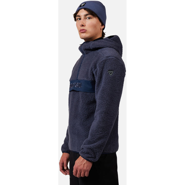 Rossignol Alltrack Anorak Fleece - Men's True Nigth Blue