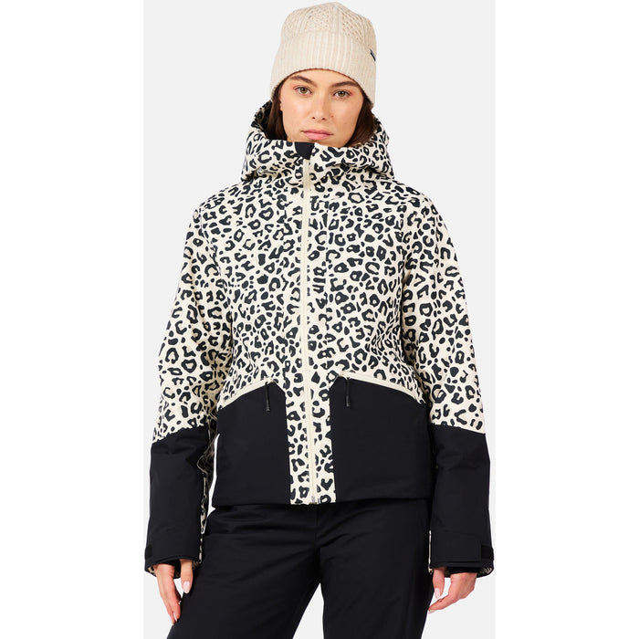 Rossignol Rochrun Allover Jacket - Women's Nature Wild Leopard Print