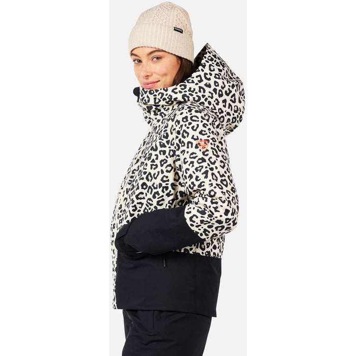 Rossignol Rochrun Allover Jacket - Women's Nature Wild Leopard Print