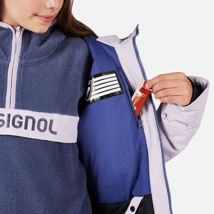 Rossignol Strawpile Jacket - Kids' Galactic Lilac