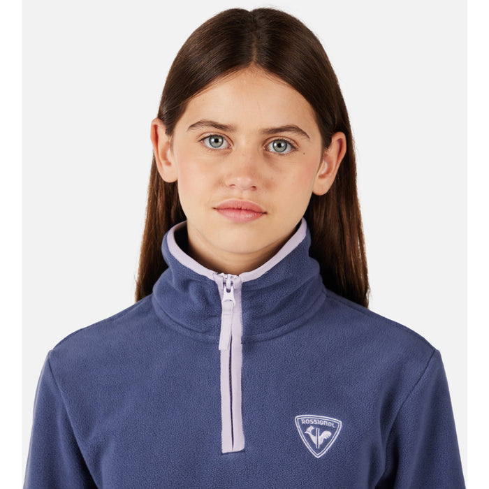 Rossignol Strawpile Half-Zip Fleece - Kids' True Night Blue
