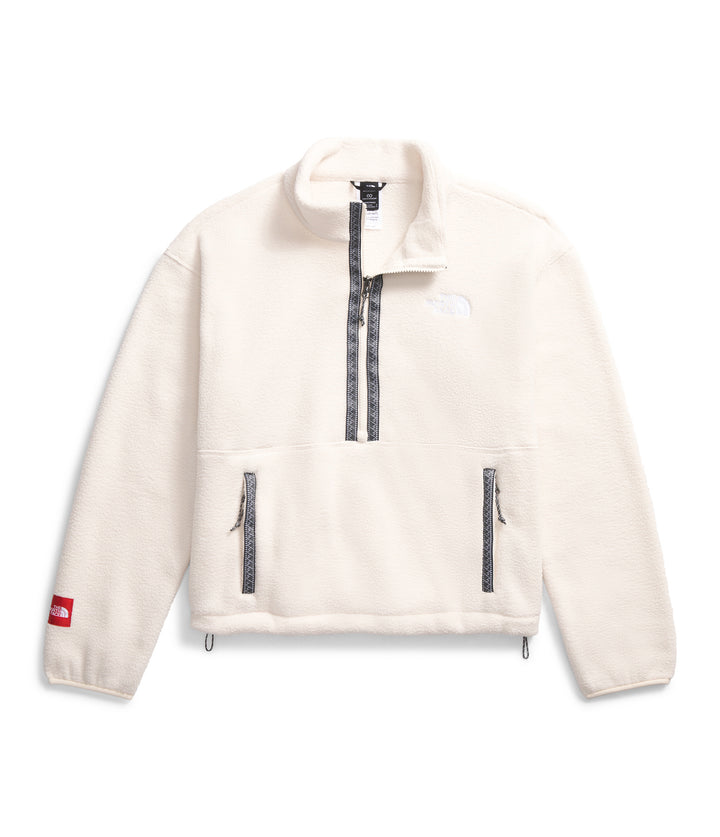 The North Face TNF™ Fleeski ¼ Zip Pullover - Women's White Dune