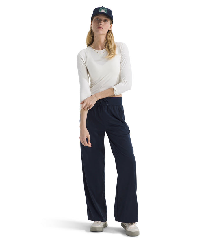 The North Face Aphrodite Arise Wide Leg Pants - Women's Summit Navy