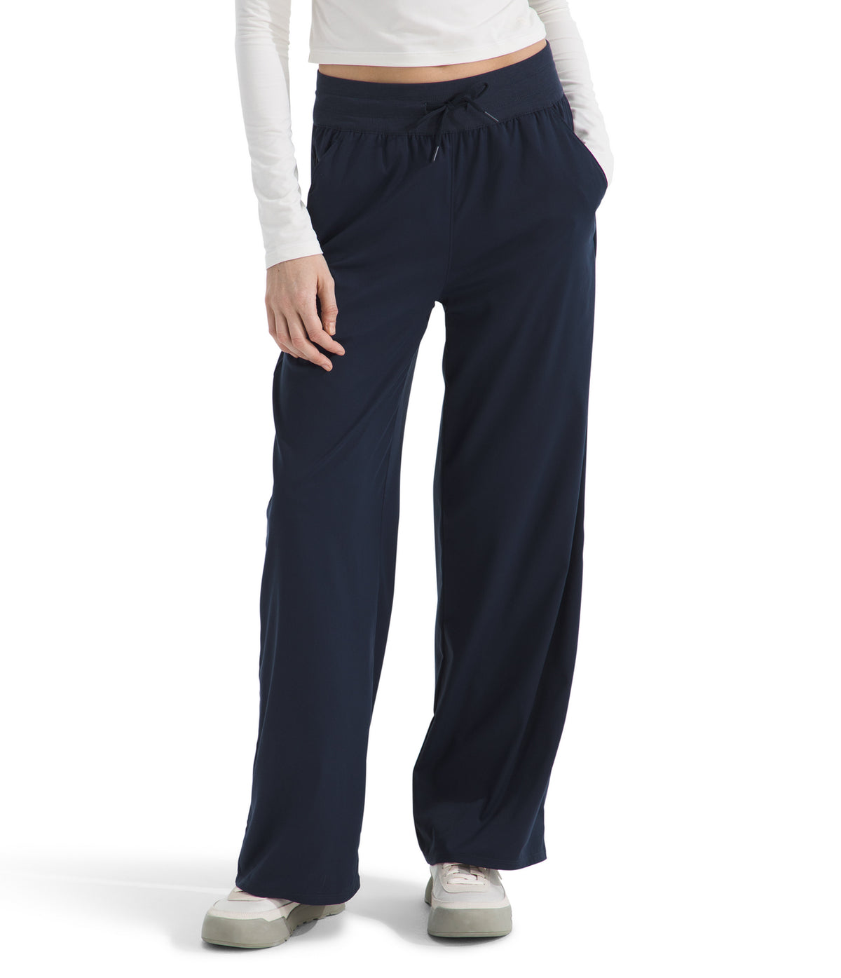 The North Face Aphrodite Arise Wide Leg Pants - Women's Summit Navy