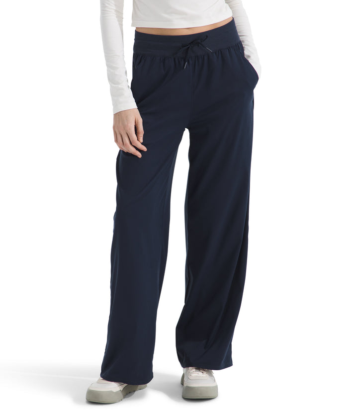 The North Face Aphrodite Arise Wide Leg Pants - Women's Summit Navy