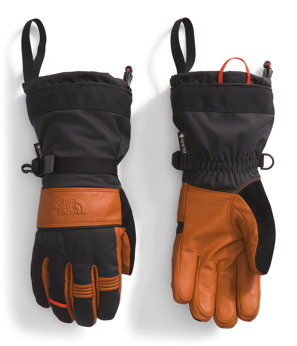 The North Face Montana Pro GORE-TEX Gloves Leather Brown/Asphalt Grey