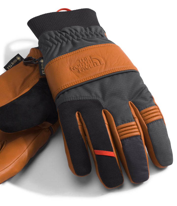 The North Face Montana Pro SG GORE-TEX Gloves Leather Brown/Asphalt Grey