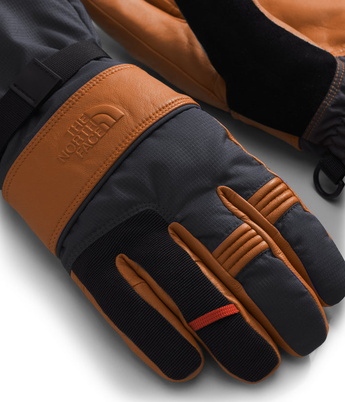The North Face Montana Pro GORE-TEX Gloves Leather Brown/Asphalt Grey