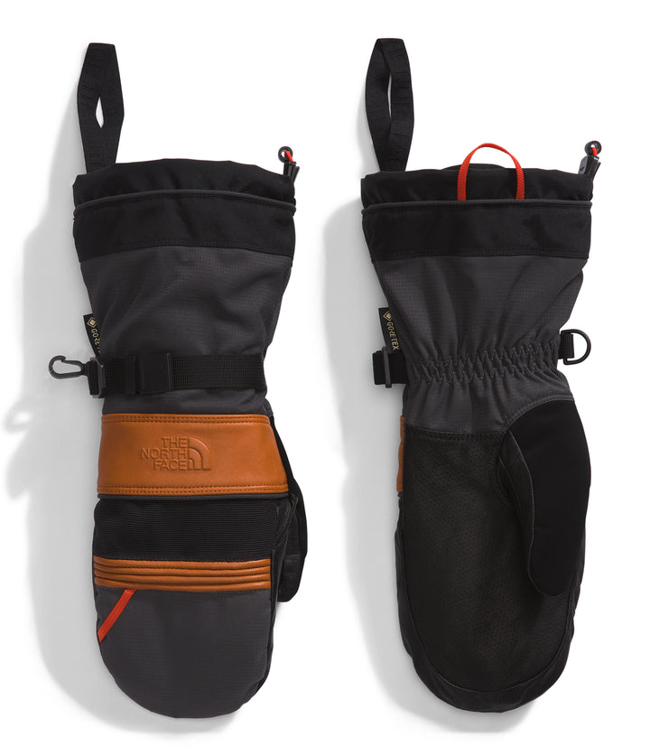 The North Face Montana Pro GORE-TEX Mitts Leather Brown/Asphalt Grey