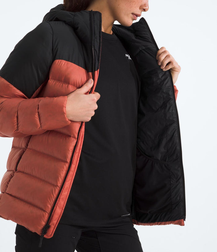 The North Face Kalix Down Hoodie - Women's Mars Dust/TNF Black