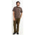 Rhythm Vintage Stripe Short-Sleeve T-Shirt - Men's Latte