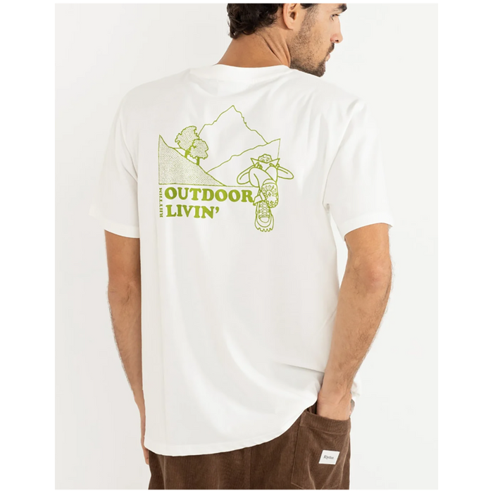 Rhythm Outdoor Living Short-Sleeve T-Shirt - Men's Vintage White