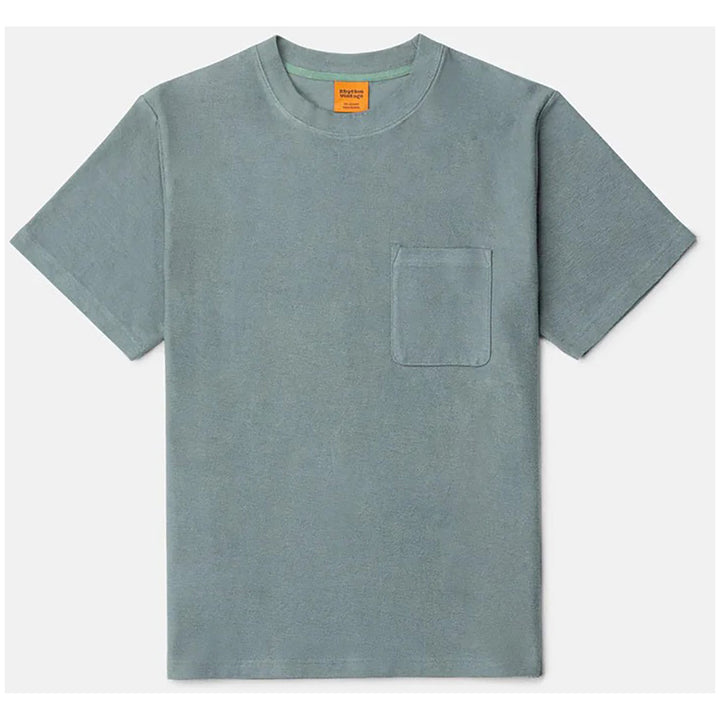 Rhythm Vintage Terry Short-Sleeve T-Shirt - Men's Silver Pine