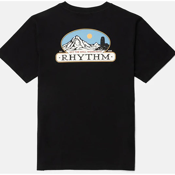 Rhythm Horizon Short-Sleeve T-Shirt - Men's Black