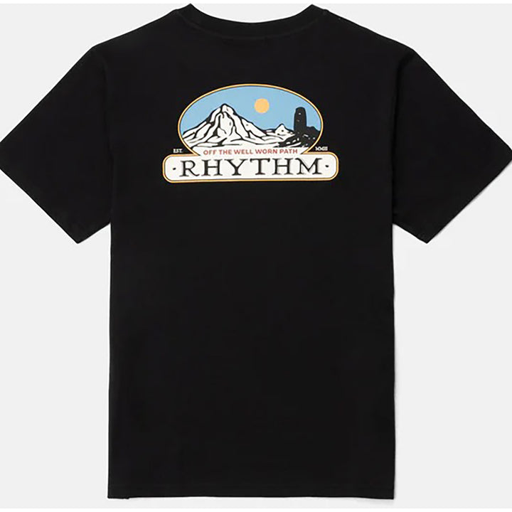 Rhythm Horizon Short-Sleeve T-Shirt - Men's Black