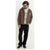 Rhythm Hickory Stripe Work Shirt - Men's Cedar