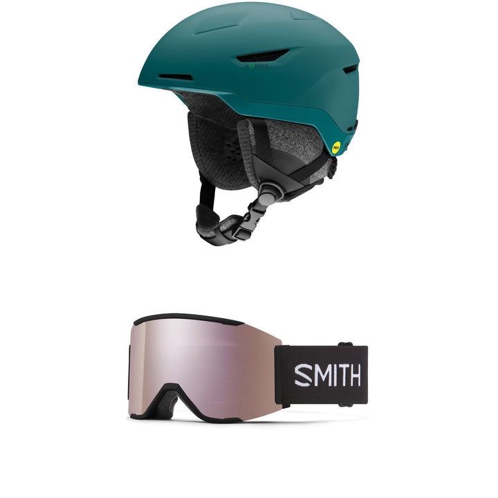 Smith Vida MIPS Helmet - Women's + Squad MAG Goggles