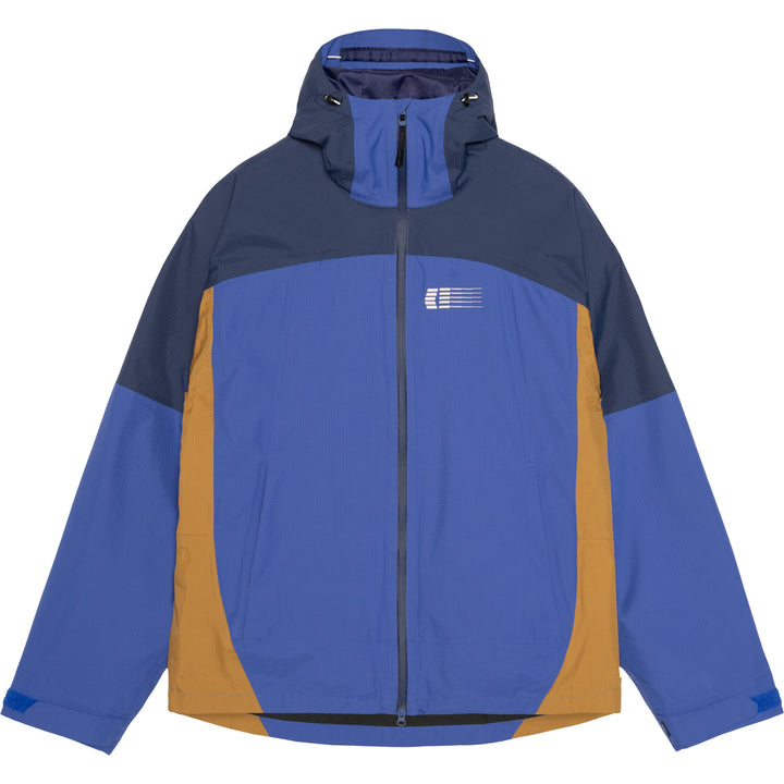 Armada Ansel 2L Shell Jacket - Men's Dazzler/Navy/Golden Brown