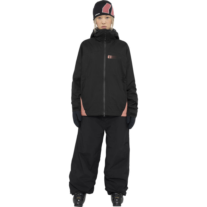 Armada Ansel 2L Shell Jacket - Men's Black/Faded Rose