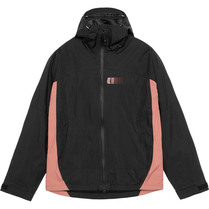 Armada Ansel 2L Shell Jacket - Men's Black/Faded Rose