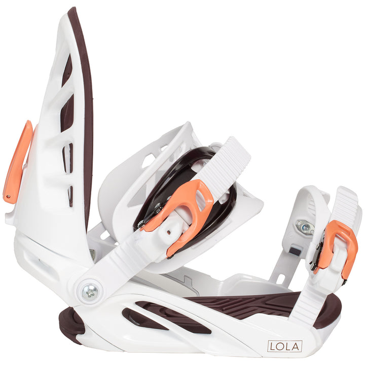 Roxy Lola Snowboard Bindings - Women's 2026 White