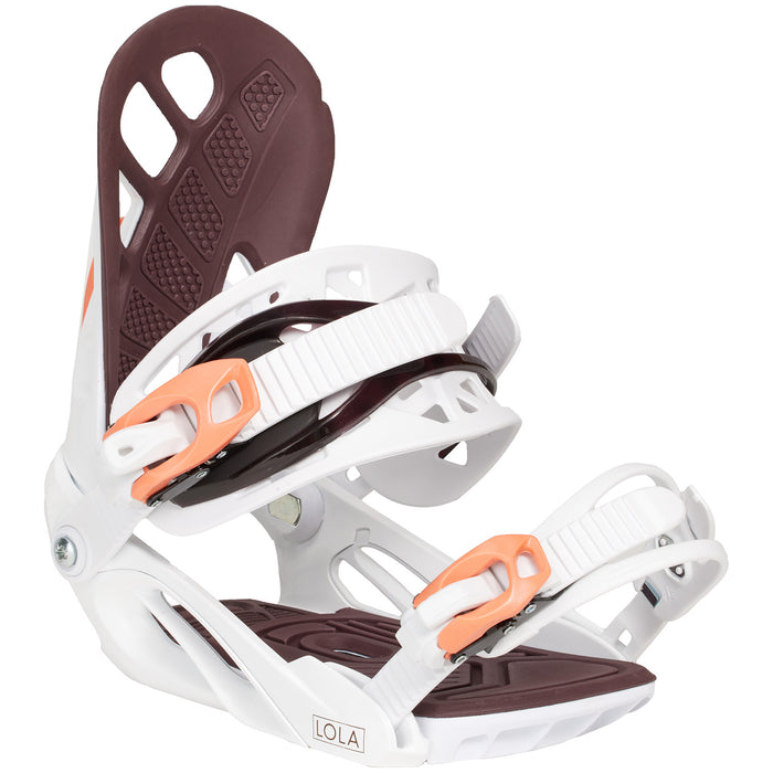 Roxy Lola Snowboard Bindings - Women's 2026 White