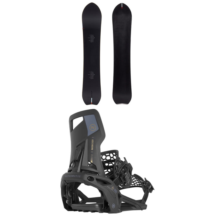 Season Aero Snowboard + Nidecker Supermatic Snowboard Bindings 2025
