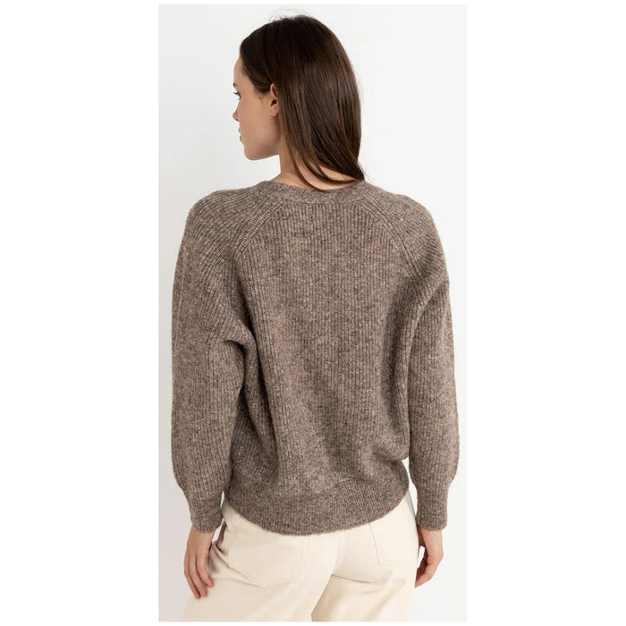 Rhythm Quinn Knit Cardigan - Women's Oatmeal