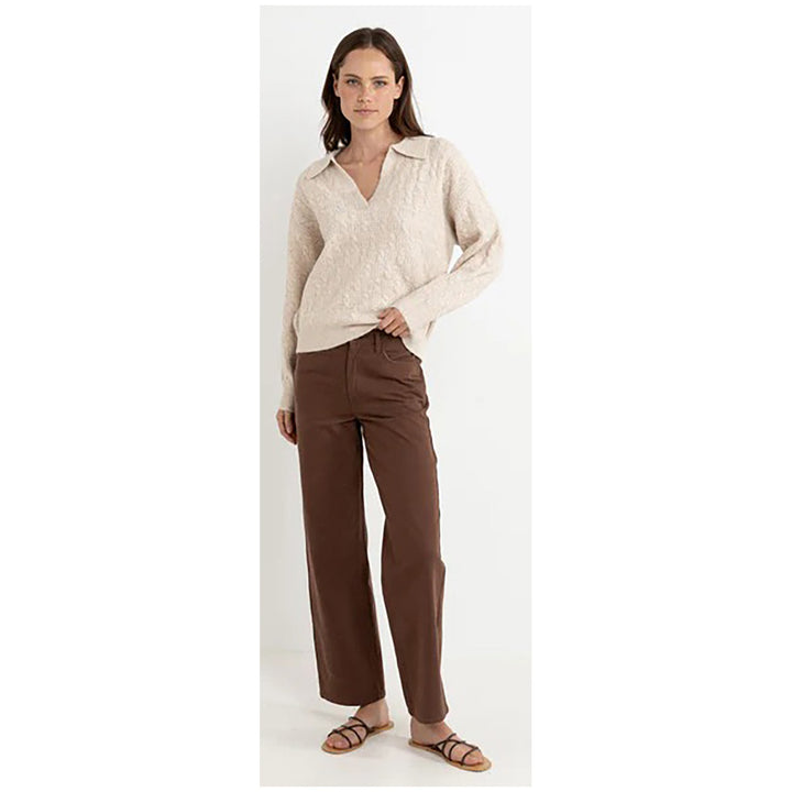 Rhythm Beyond Relaxed Leg Pants - Women's Chocolate