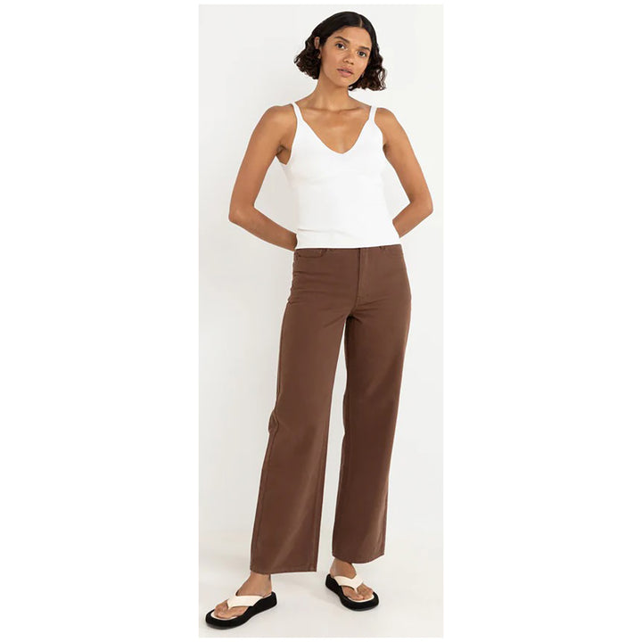 Rhythm Beyond Relaxed Leg Pants - Women's Chocolate