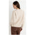 Rhythm Lexie V-Neck Collared Jumper Top - Women's Natural