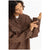 Rhythm Oversized Denim Jacket - Women's Dark Brown