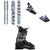 Salomon QST 100 Skis + Strive 12 GW Ski Bindings + S/Pro Supra BOA 120 Ski Boots 2026